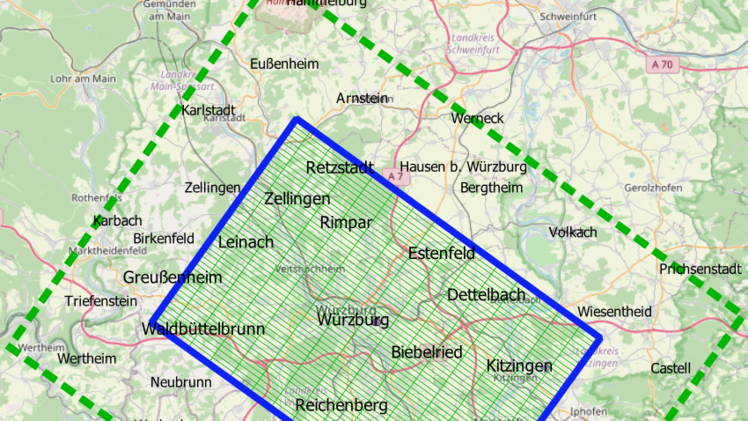 Würzburg: Mess-Flugzeug unterwegs - für klimaneutrale Wärmeversorgung