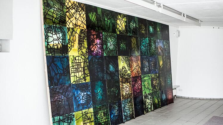 Arbeiten von Bettina Schünemann zeigt der Kunstverein Coburg in einer neuen Studioausstellung: "Boom City".Foto: Jochen Berger