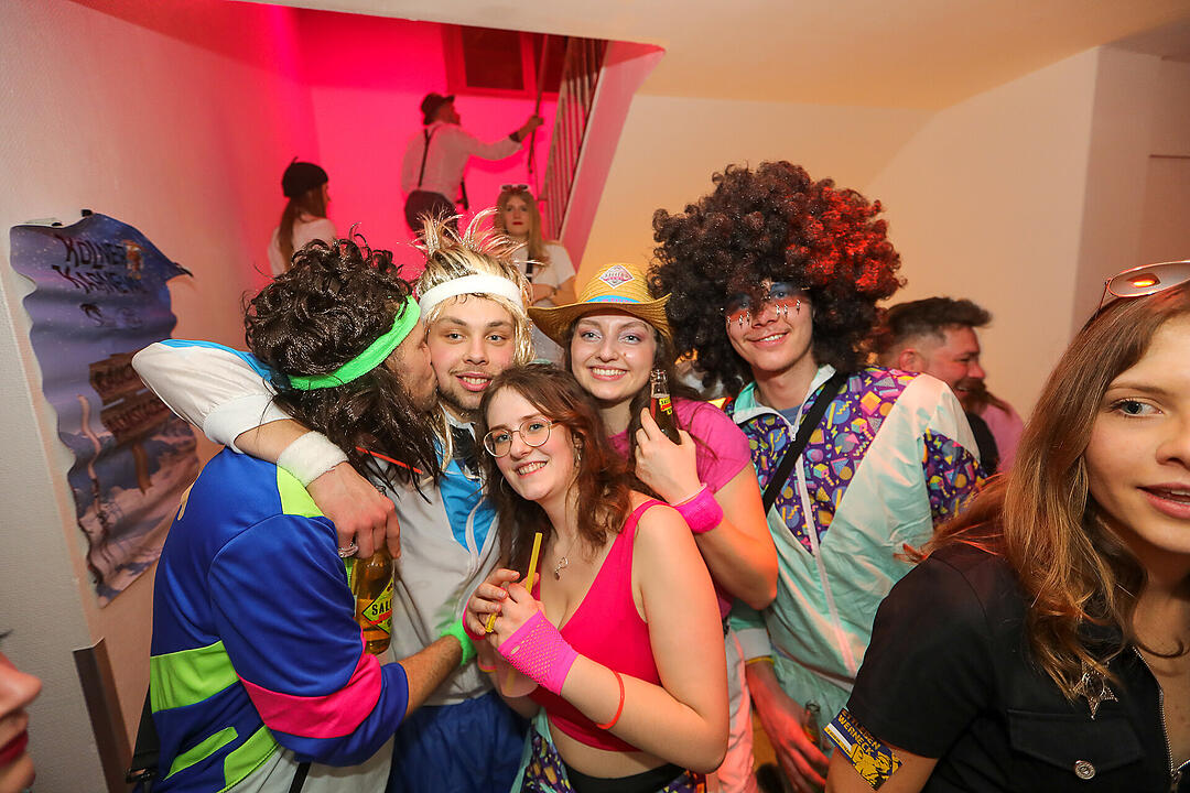 Beste Partystimmung in der Stadthalle