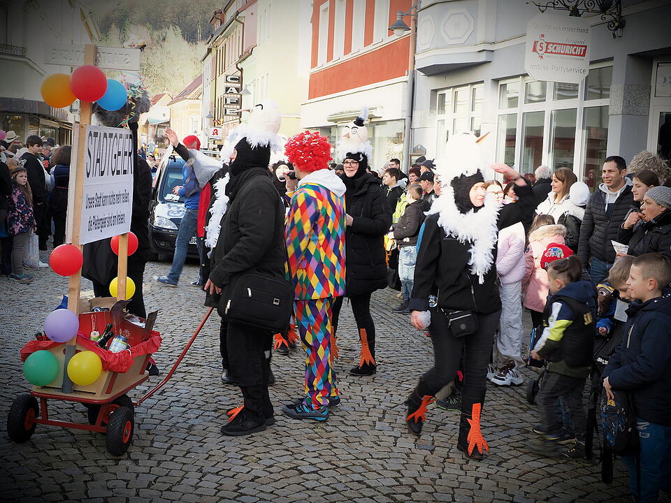 Faschingszug der 1. Großen Bad Brückenauer Karnevalsgesellschaft