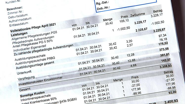 Die Heimkosten ufern aus. Jährlich gibt es Erhöhungen im zweistelligen Prozentbereich.