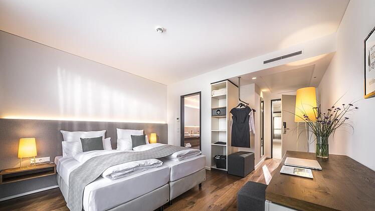 Doppelzimmer im Hotel Melchio Park.