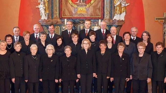 Der Chor der St.-Alexius-Pfarrei in Benhausenprivat
