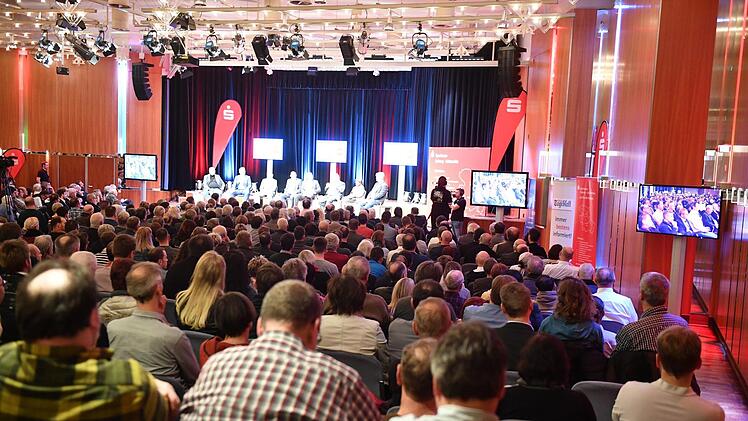 Impressionen vom Regionentalk zur Coburger Landratswahl im KongresshausFoto: Ronald Rinklef