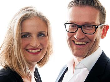 Die beiden Interpreten des Abends, Gesche Geier und Hans Martin Gräbner Foto: privat