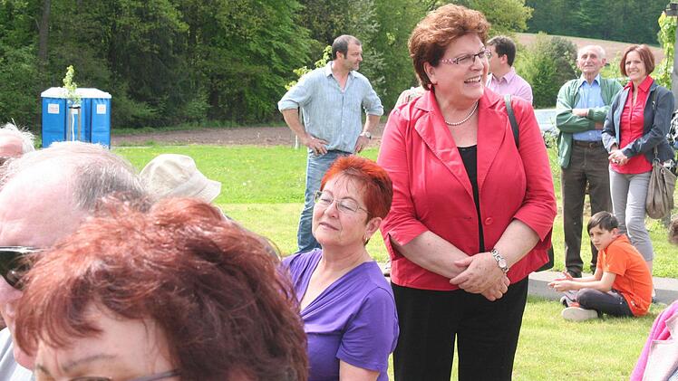 Mischte sich unter die Teilnehmer: Landtagspräsidentin Barbara Stamm. Foto: Evi Seeger