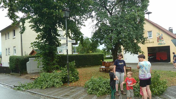 Sturm am 22. Juli 2015 Foto: Berthold Köhler