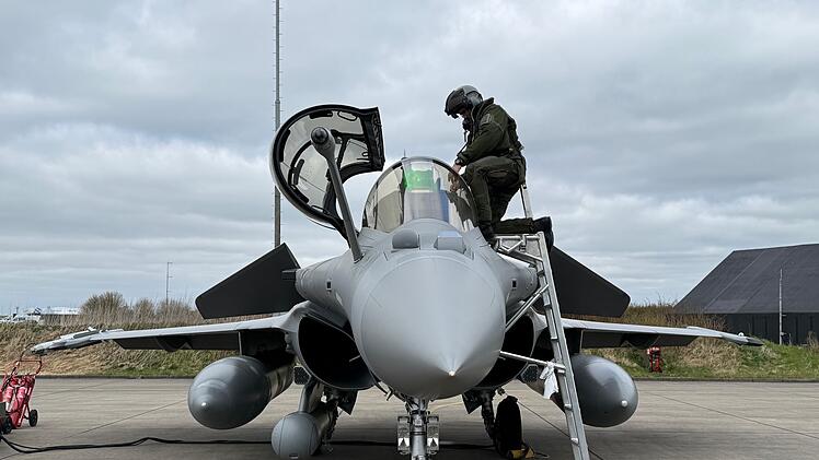 Kampfjet vom Typ Rafale