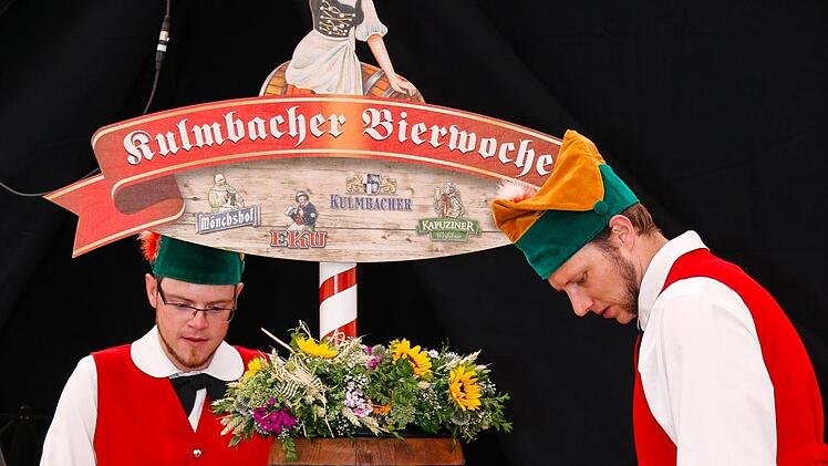 Die Kulmbacher Bierwoche ist eröffnet. Foto: Matthias Hoch