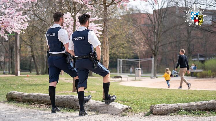 Mit diesem Foto landete die Polizei Mittelfranken am 1. April einen Hit.