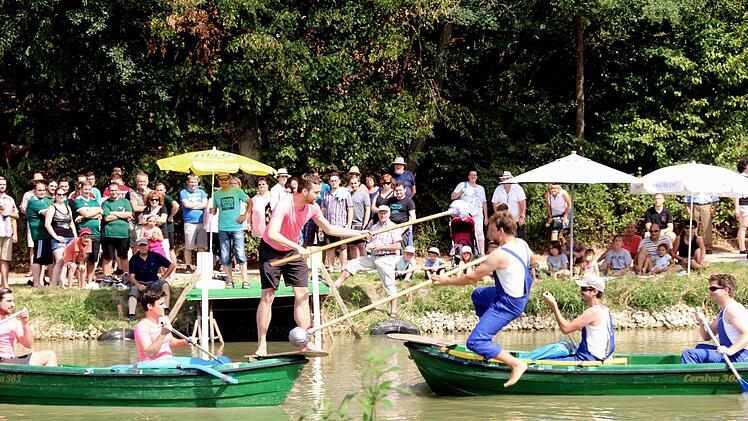 Impressionen von der Weihergaudi    Foto: Richard Sänger