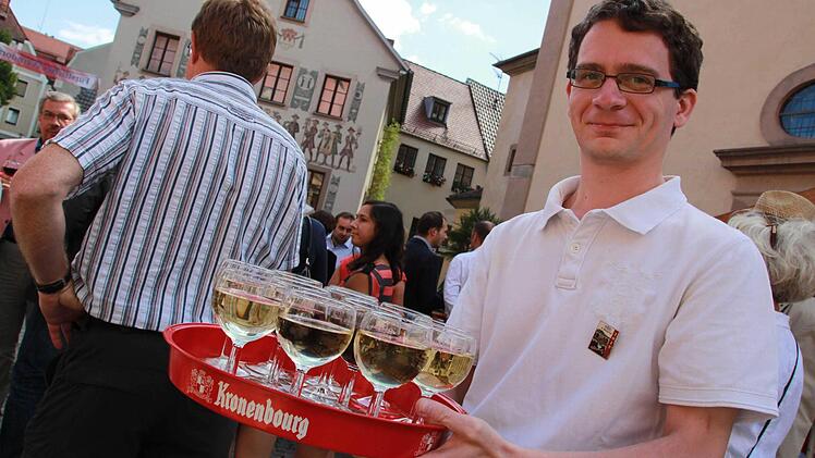 Impressionen vom Frühshoppen mit den Gästen der Städtepartnerschaft beim Rakoczyfest 2015 in Bad Kissingen. Foto: Carmen Schmitt
