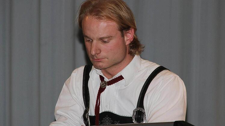 Der Musikverein beim Neujahrskonzert in Maßbach. Foto: Dieter Britz