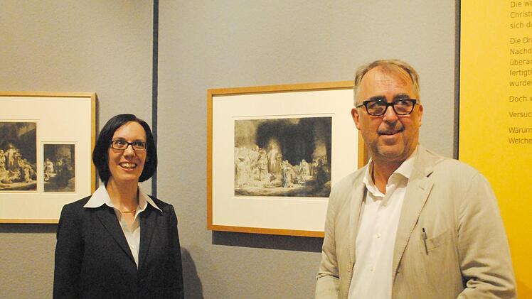 Dr. Stefanie Knöll und Prof. Jürgen Müller. Carolin Herrmann