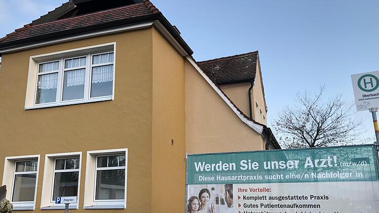 Die Arztpraxis in Oberbach ist momentan nicht besetzt. Die Gemeinde sucht eine Nachfolgelösung. Foto Sebastian Schmitt