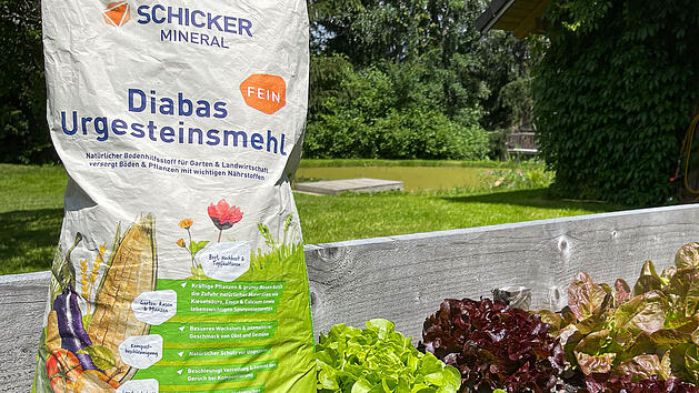 Garten verbessern mit Diabas aus Franken: Nachhaltige Alternative zu Kunstd&uuml;nger