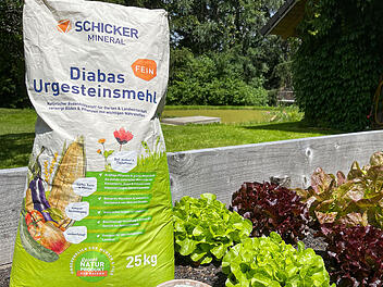 Garten verbessern mit Diabas aus Franken: Nachhaltige Alternative zu Kunstd&uuml;nger