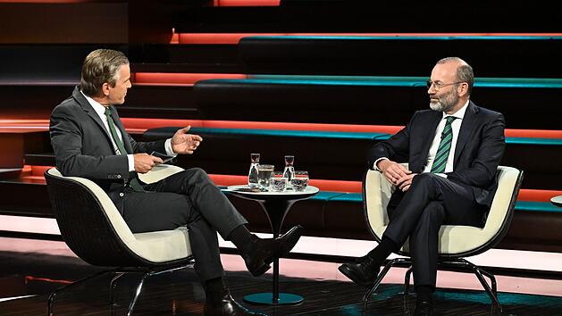 In der Debatte mit Markus Lanz geriet Manfred Weber in Erkl&auml;rungsnot, als es um die vielen Richtlinienvorschl&auml;ge der EU-Kommission ging.
