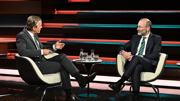In der Debatte mit Markus Lanz geriet Manfred Weber in Erklärungsnot, als es um die vielen Richtlinienvorschläge der EU-Kommission ging.