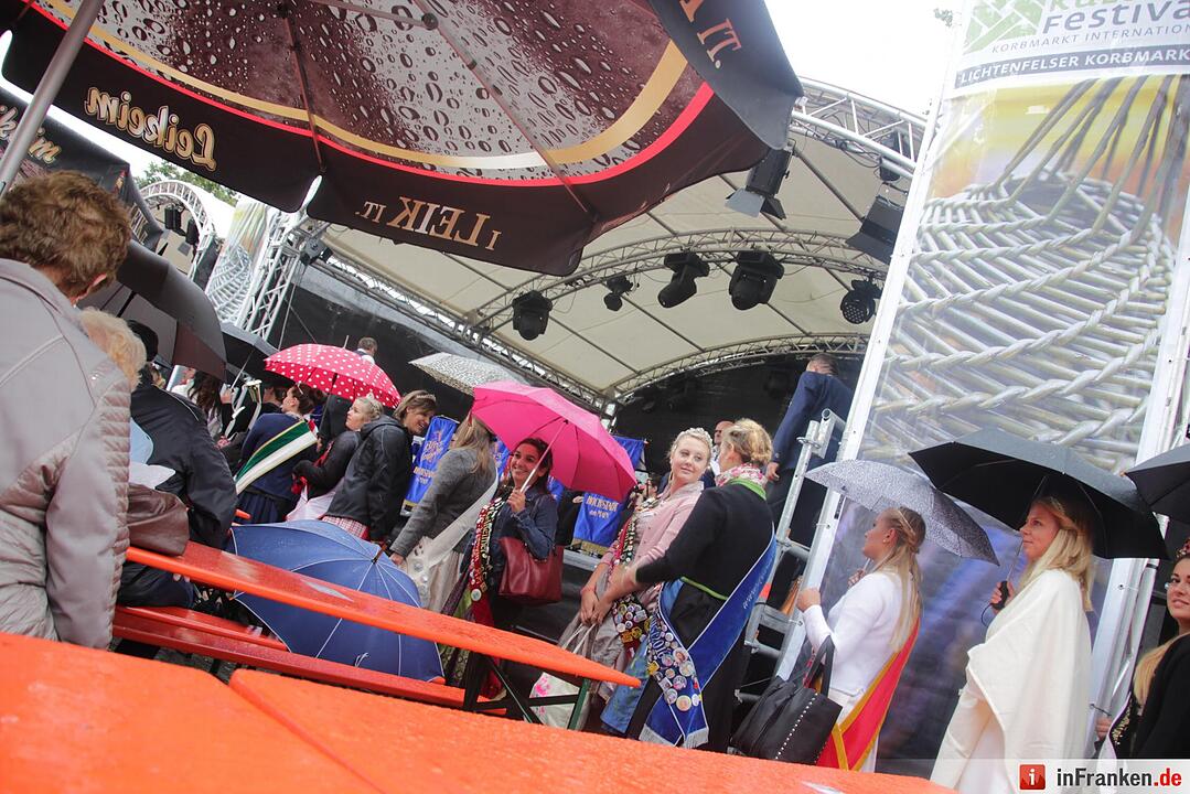 Korbmarkt 2016 in Lichtenfels am Samstag