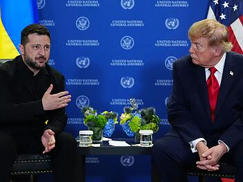Selenskyj und Trump.