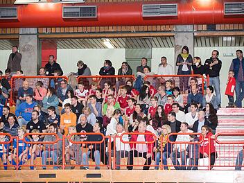 Gut gefüllte Zuschauerränge erhoffen sich die Fußball-Funktionäre des Kreises Kronach auch in der bevorstehenden Hallensaison, die am 25. November eröffnet wird. Foto: Archiv/Heinrich Weiß