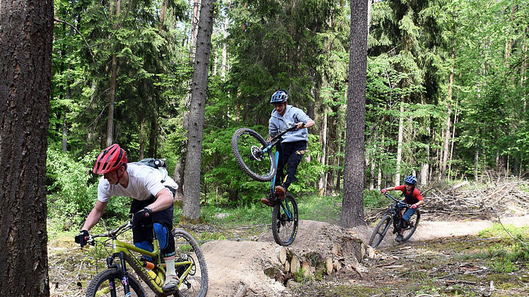 Lichtenfels: Neue Strecke f&uuml;r Mountainbiker