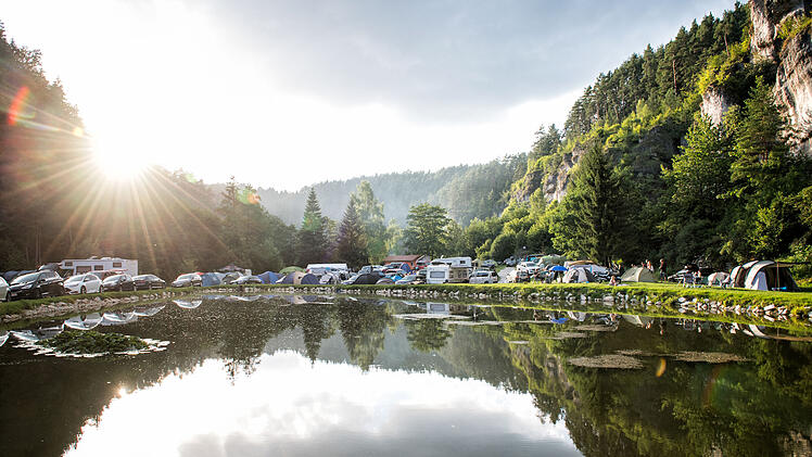 Campingplatz B&auml;renschlucht Pottenstein