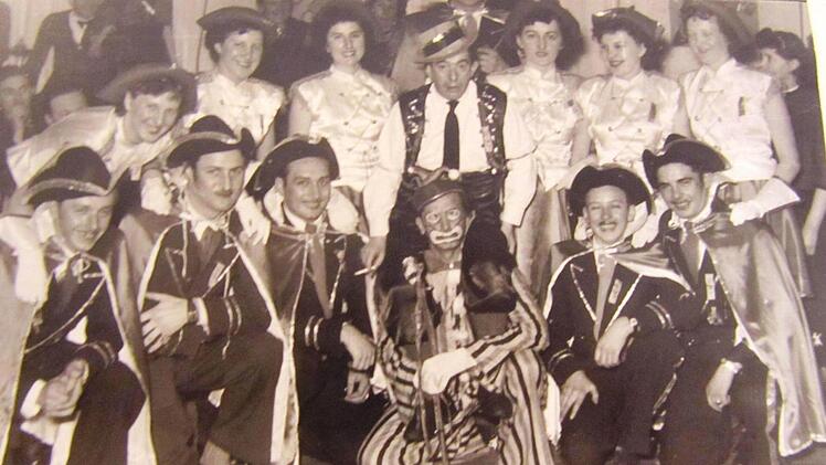 Die erste Kupferberger Prinzengarde.