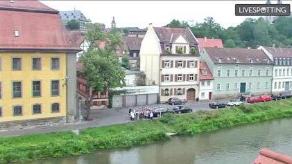 Zu nah dran an Privatpersonen und dem Leben in Bamberg? Leinritt-Szene - aufgenommen von der Livespotting-Webcam.