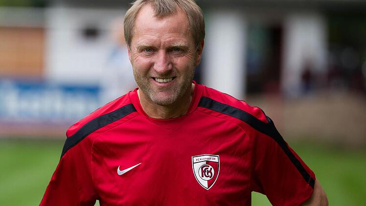 Der neue Kronacher Trainer Klaus Uwira geht optimistisch in die Rückrunde der Bezirksliga West. Foto: Heinrich Weiß