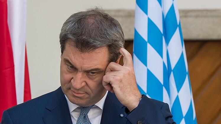 Ein eigenes Raumfahrtprogramm für Bayern: Markus Söder stellte das Projekt "Bavaria One" vor. Die Kritik daran ist groß. Symbolbild: Peter Kneffel/dpa