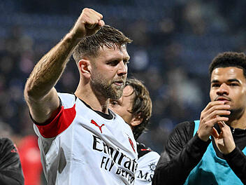 Niclas F&uuml;llkrug vom AC Mailand wurde bestohlen