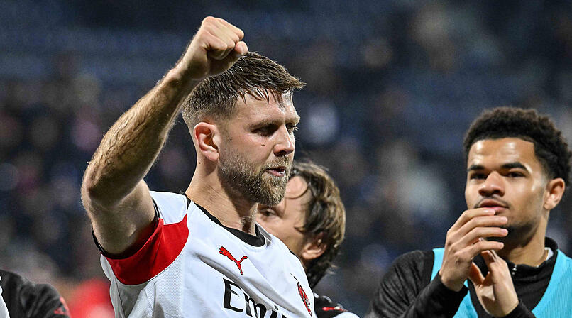 Niclas F&uuml;llkrug vom AC Mailand wurde ausgeraubt