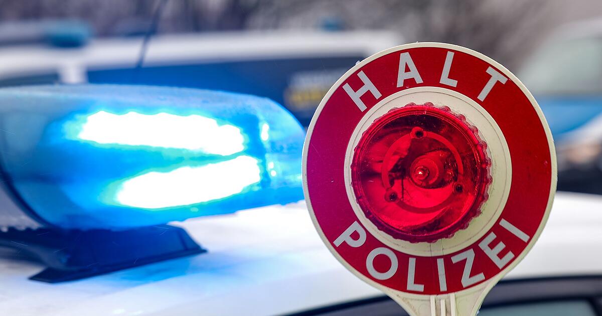 Fleeing from police on the A9 ends in a serious accident