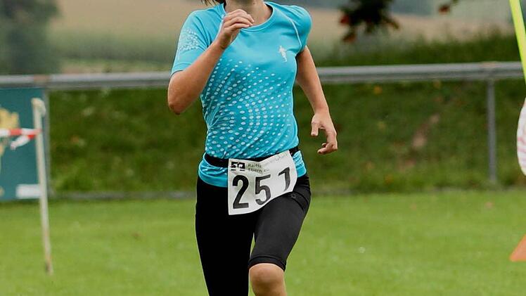Jule Beierlieb (LG Veitenstein) siegte bei den Jungendlichen im Kids-Running über 1,3 Kilometer.