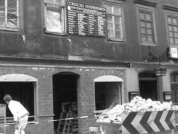 Anfang 1987 liefen die Arbeiten am Coburger Puppenmuseum auf Hochtouren.Foto: H. Wippenbeck / CT-Archiv