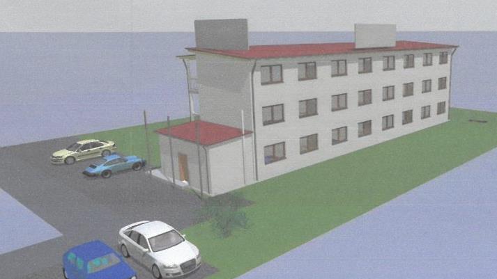 So soll das geplante Motel aussehen. Foto: Lothar Weidner
