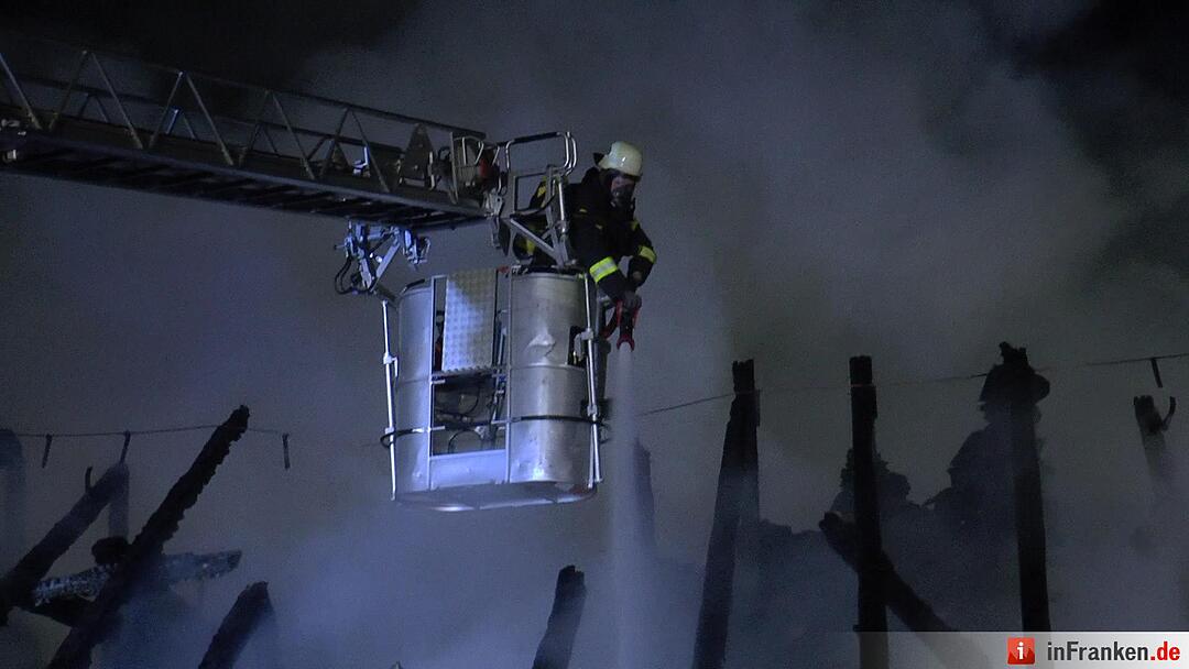 Brand in Kloster bei Münnerstadt – 250 Heimbewohner von Feuer bedroht