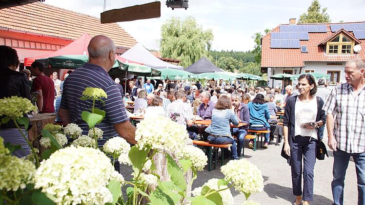 Impressionen vom Tag der offenen Gartentür in Fatschenbrunn. Foto: Sabine Weinbeer