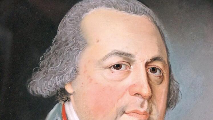 Andreas Lamprecht ritt mit Napoleon durch Kronach zur Festung.