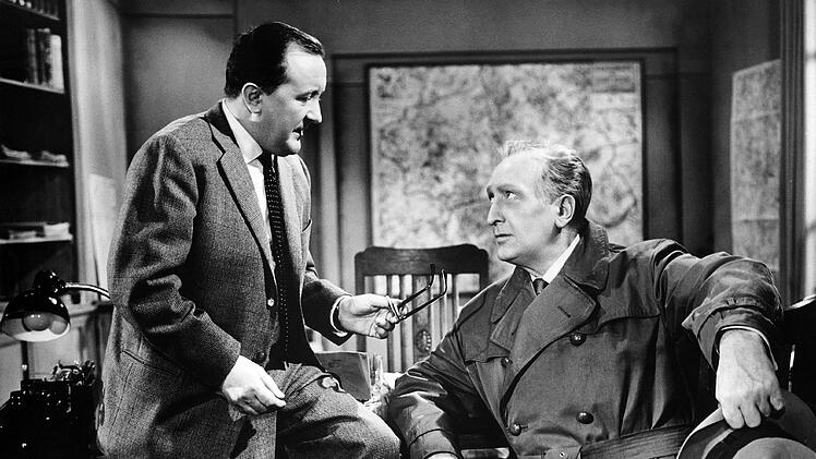 In "Der Greifer" war Siegfried Lowitz (links) an der Seite von Hans Albers zu sehen.