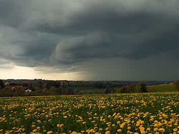Sturmb&ouml;en und Unwetter in Franken m&ouml;glich - "Kann zur Sache gehen"