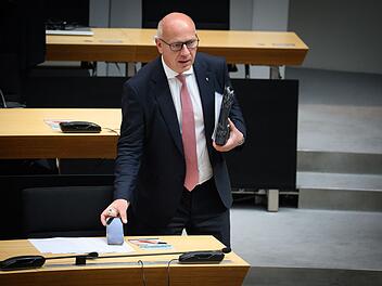 Regierender B&uuml;rgermeister Kai Wegner (CDU) im Abgeordnetenhaus
