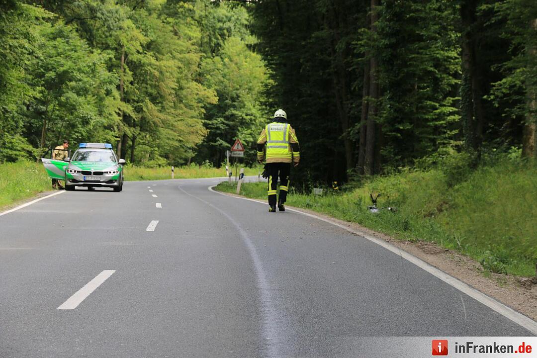 Motorradunfall bei Gosberg