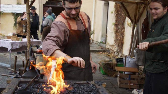 Weihnachtsbasar in Maria Bildhausen. Foto: Anton Then