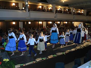 Eine Modeschau war eine der Höhepunkte des Landfrauentages in Forchheim.Franz Galster