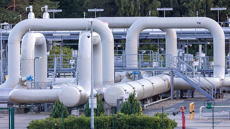 Nord Stream 1 - Gasempfangsstation in Lubmin