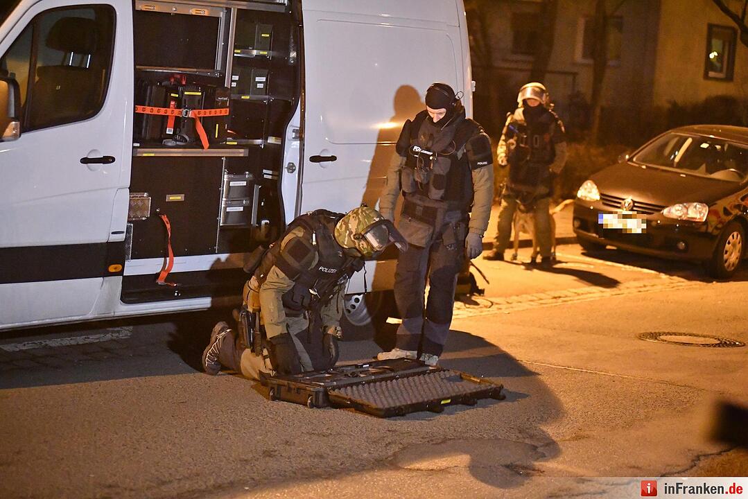 SEK-Einsatz in Bamberg Ost