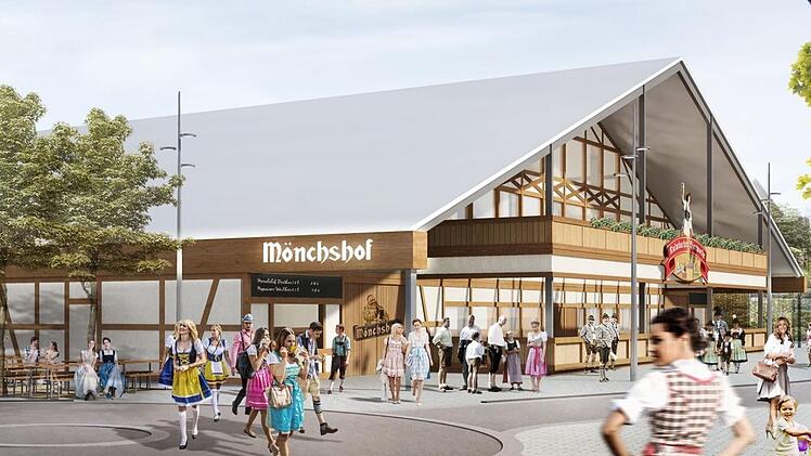 So sieht der neue  Bierstadel aus. Foto: Kulmbacher Brauerei